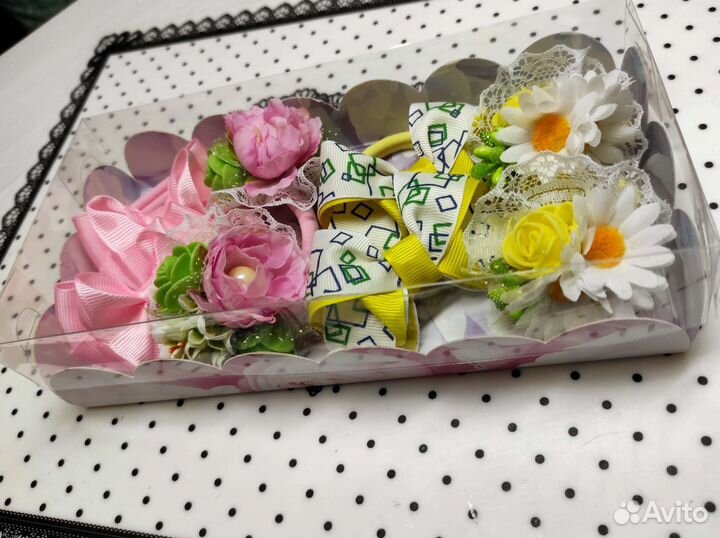 Резинки для волос ручной работы