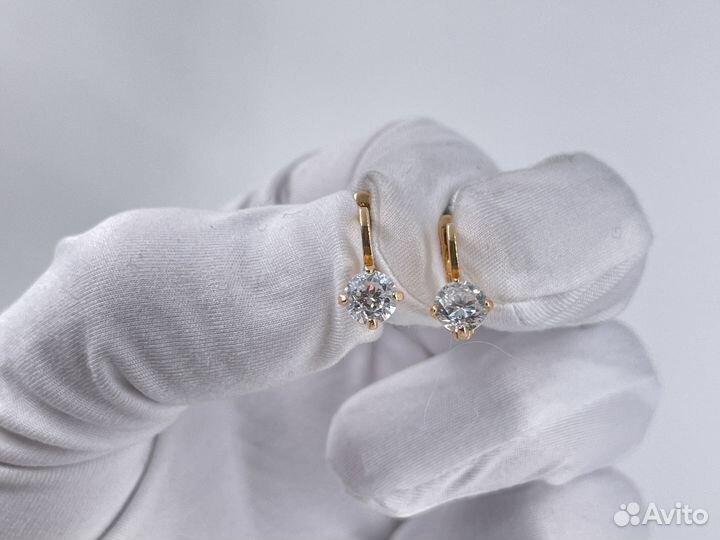 Золотые Серьги 585 пробы. Рассрочка