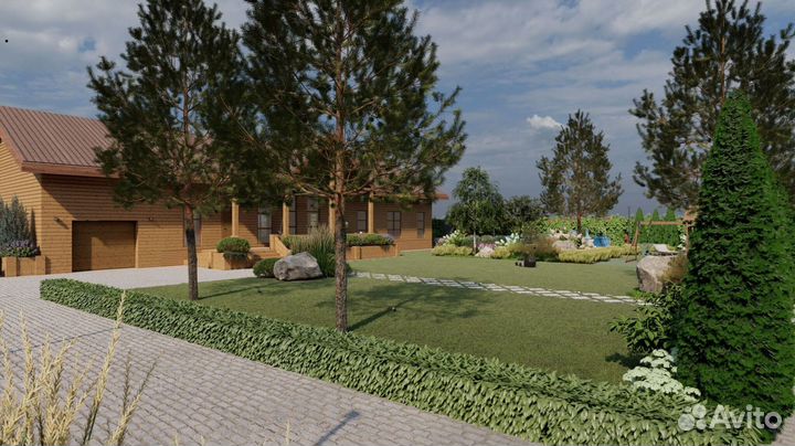 Ландшафтный дизайн участка под ключ