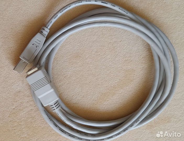 Шнуры, провода для компьютера и принтера