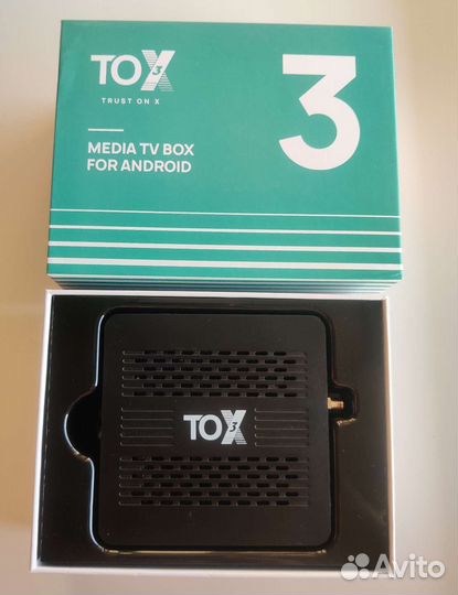 Android TV приставка TOX3 новая