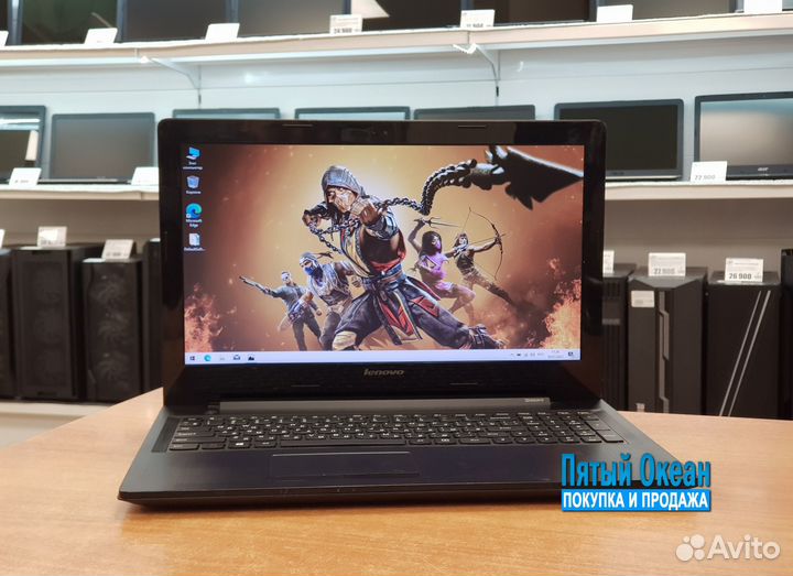 Ноутбук Lenovo 15, Celeron N2830, RAM 4Gb, SSD