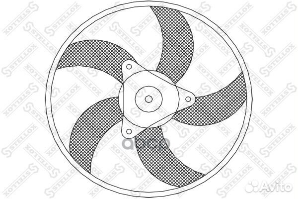 29-99260-SX вентилятор охлаждения Ford Galaxy