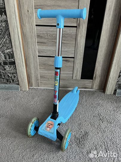 Самокат детский трехколесный бу