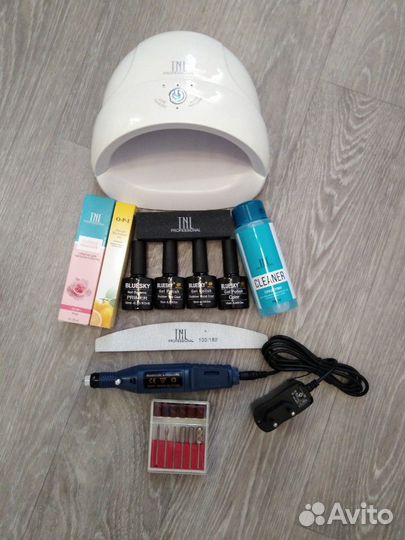 Набор для гель-лака с лед-лампой