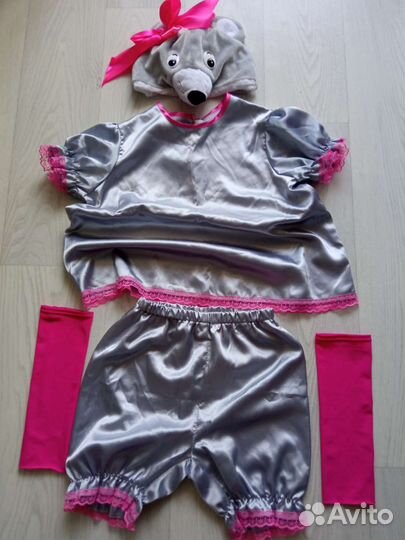 Костюмы: дракон, мышка, инопланетянка (4-5 лет)