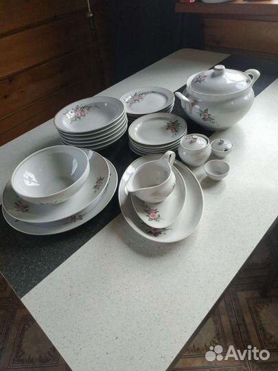 Сервиз столовый Богдановичский фарфоровый завод