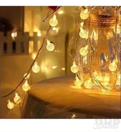 Гирлянда новогодняя шарики