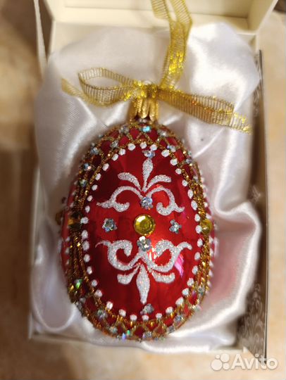 Елочные игрушки Яйцо. Ёлочка