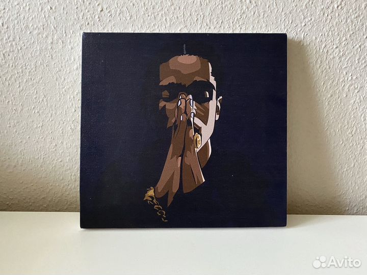 Постер Asap Rocky 35x35