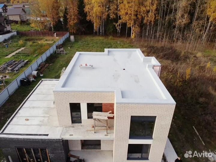 Мембранная кровля / Плоская кровля / Гидроизоляция