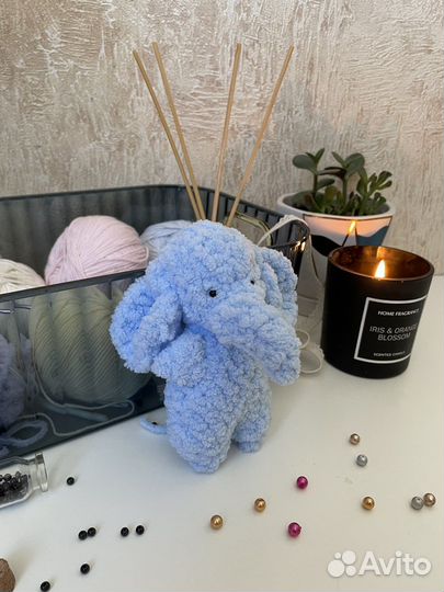 Амигуруми слоник