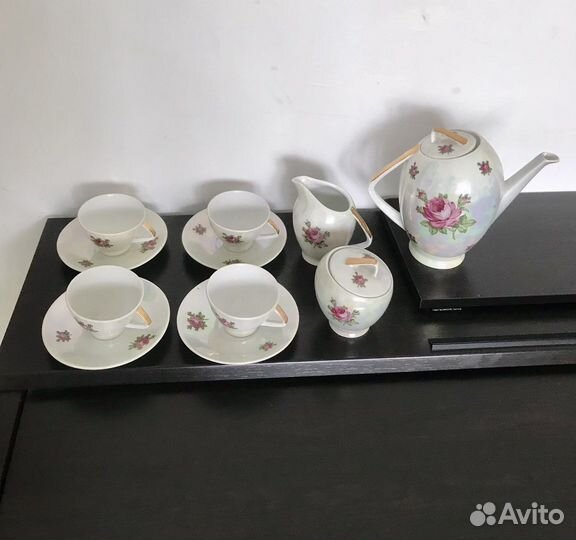 Сервиз кофейный Германия,фарфор 1950 годы