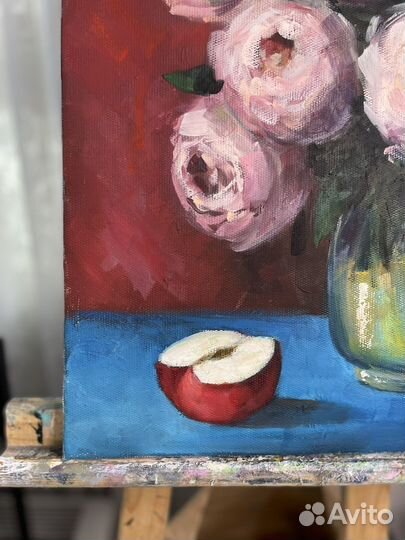 Картина букет цветы