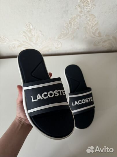 Тапочки lacoste 37 размер