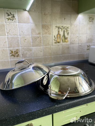 Кастрюля из нержавейки бу