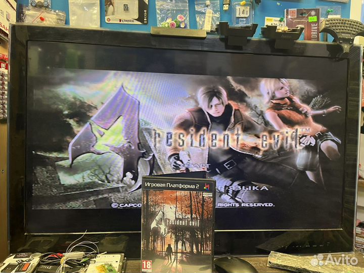 Playstation 2 Slim+чип+игра на выбор