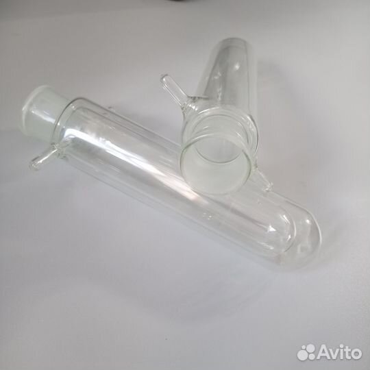 Пробирка стеклянная двойная, сосуд Дьюара