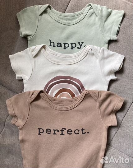 Комплект боди Carrot, р. 74 (3 шт)