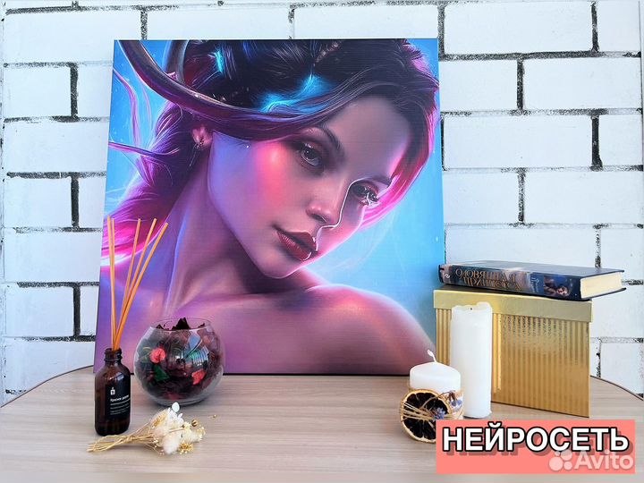 Портрет на холсте по фото