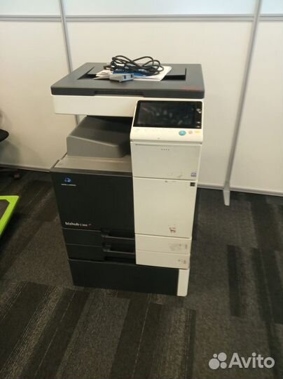 Мфу лазерное цветное konica minolta bizhub C368 (а