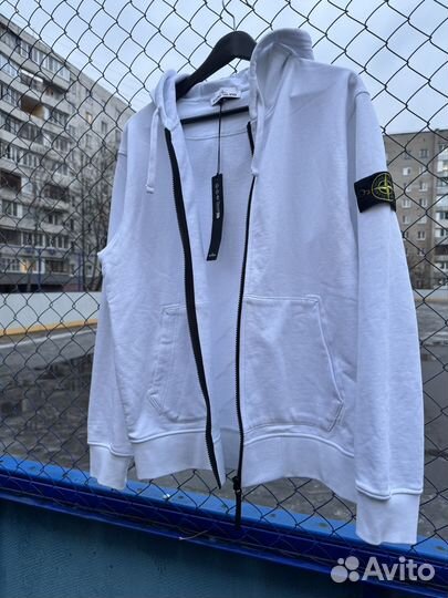 Зип худи stone island