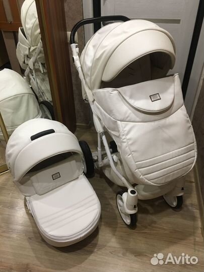 Коляска 2 в 1 adamex luciano