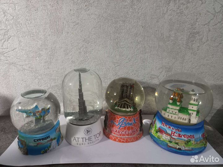 Снежный шар коллекция, шар со снегом