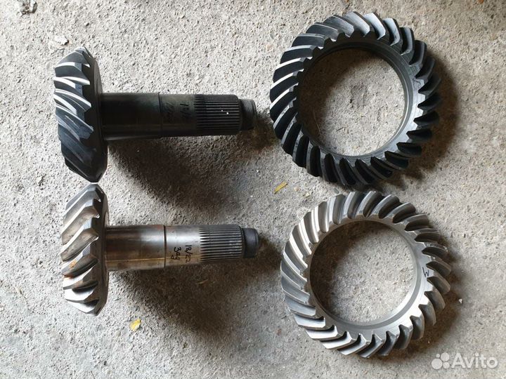 Коническая пара заднего моста 18/27 8х4 A6E 24020