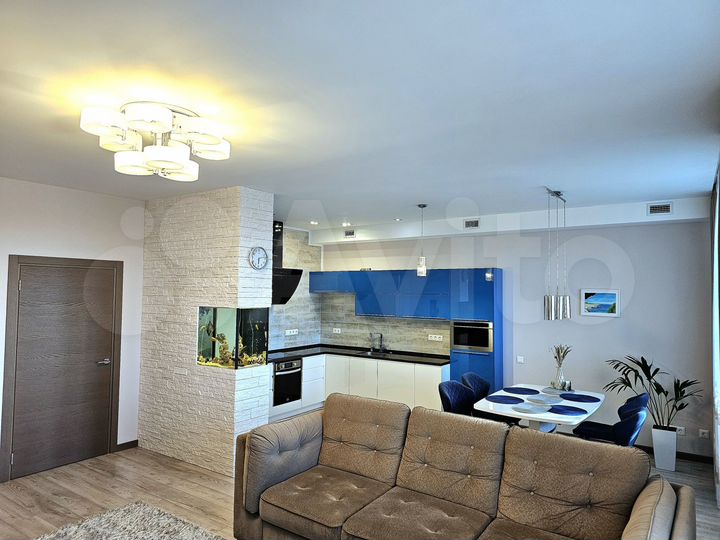 3-к. квартира, 121,4 м², 20/22 эт.