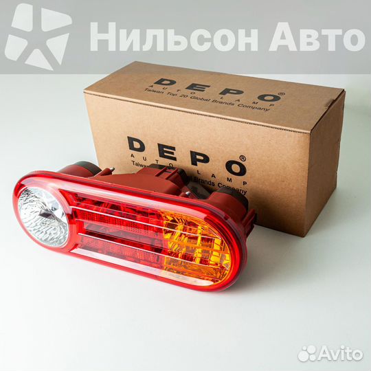 Стоп сигнал hyundai, правый, depo