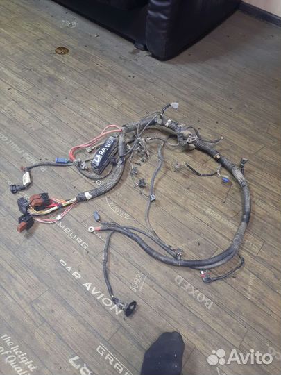 LADA largus проводка моторного отсека