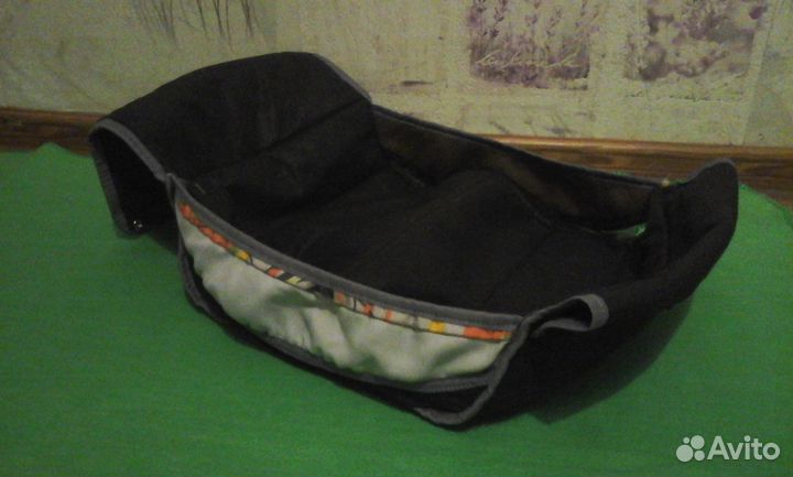 Матрасик и корзина в коляску, санки