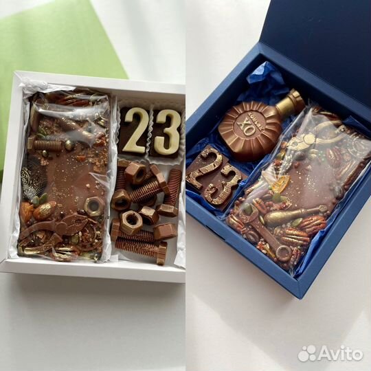 Шоколадные подарки для мужчин