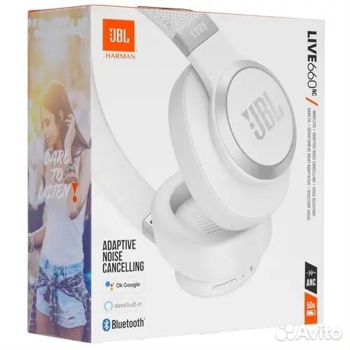 Наушники беспроводные JBL Live 660NC