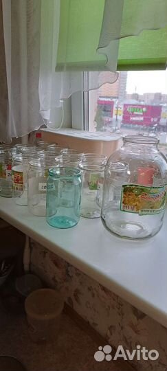 Банки стеклянные