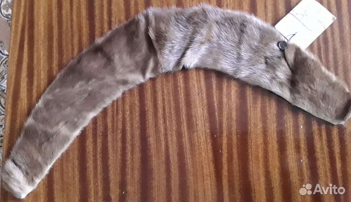 Воротник из меха норки