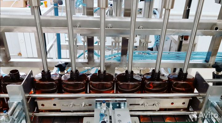 Линия розлива бытовой Химии в Пэт