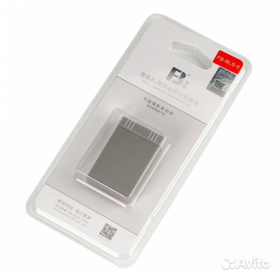 Аккумулятор FB BLS-5 для Olympus EPL1, EPL3, EPL5