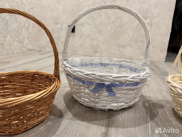 Корзина плетеная