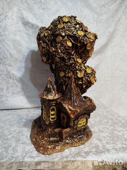 Денежное дерево (интерьер)