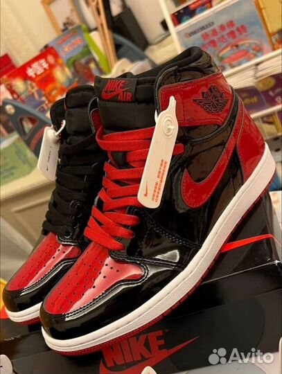 Jordan 1 retro patent bred(оригинал, на руках)