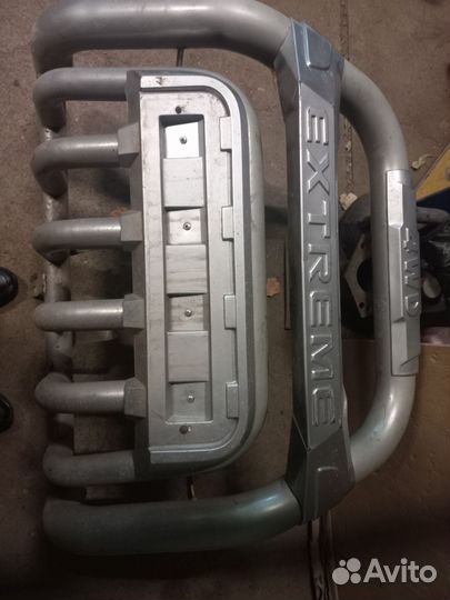 Кенгурятник на chevrolet ниву