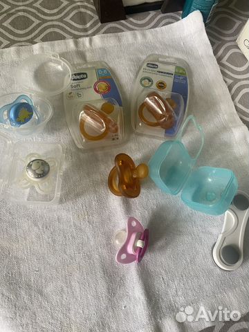 Пустышки avent, chicco