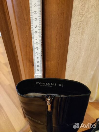 Сапоги женские fabiani 36,5