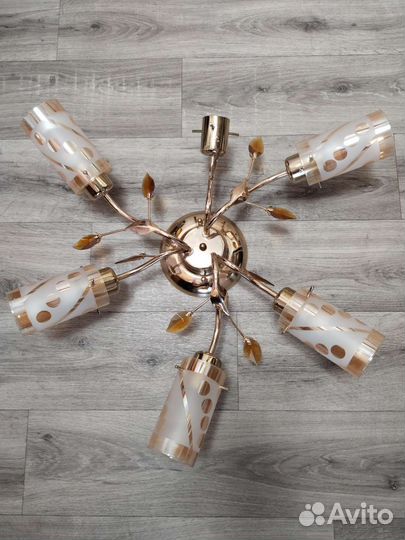 Люстра потолочная бу