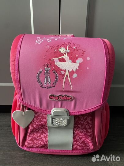 Новый рюкзак Ранец розовый Балерина