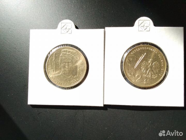 Артур Гроттгер Польша 2 злотых 2010