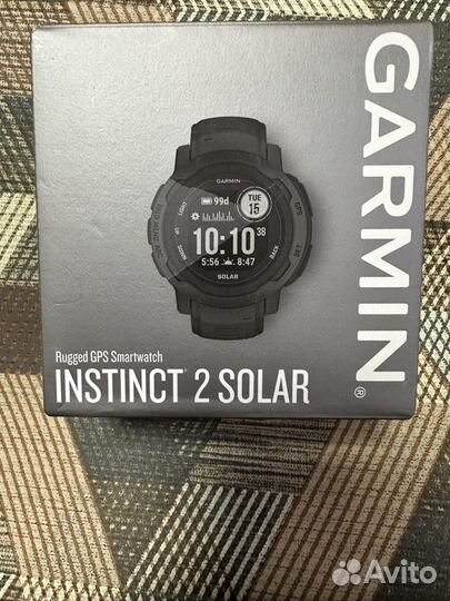 Спортивные часы garmin instinct 2 solar