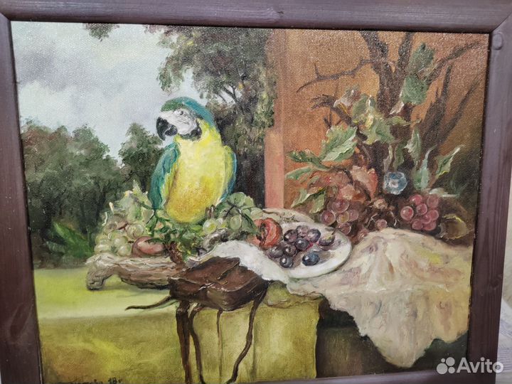Картина маслом на холсте натюрморт